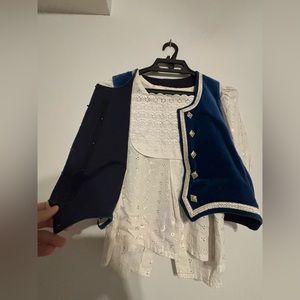 Highland dance vest and undershirt. Great condition!